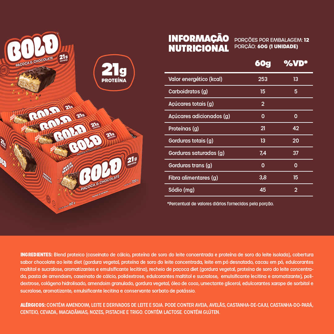BOLD PAÇOCA & CHOCOLATE